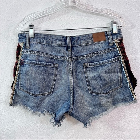 BDG Freya denim southwest ribbon stripe shorts - Picture 7 of 7